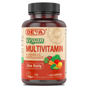 Deva Vegan Vitamins Daily Multivitamin & Mineral Supplement 90 tablets