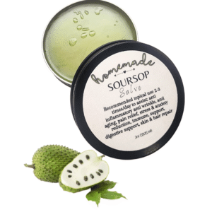 2oz jar of Organic Soursop Salve by Know; Body Botanicals